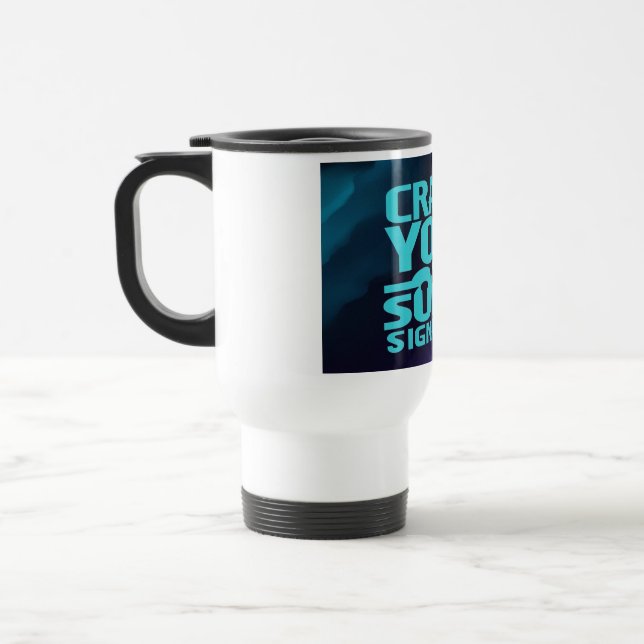 Craft Your Sonic Signature Travel Mug (Left)