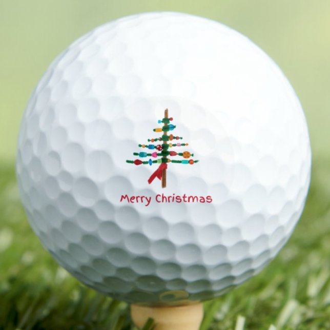 Crafted Christmas Tree – Festive Holiday Gift Golf Balls (Creator Uploaded)