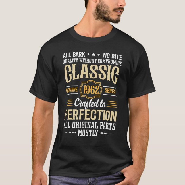 Crafted To Perfection Tees Classic 1962 All Origin (Front)