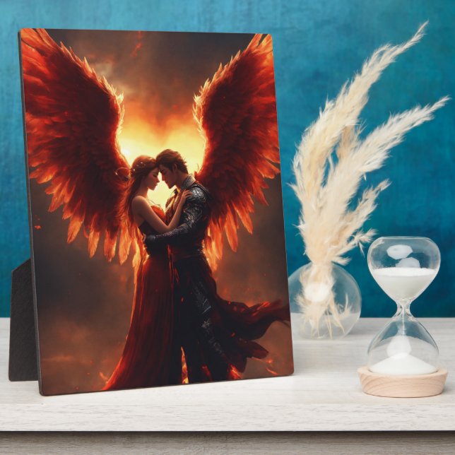 Crafted with love--bringing joy to your life." plaque (Side)