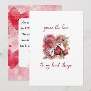 Crafter Lovers Valentine  Invitation