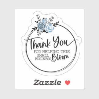 Crafter/Small Business Packaging Thank You Sticker
