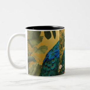 Crafting a spectacular wallpaper design Two-Tone coffee mug