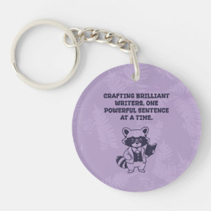 Crafting Brilliant Writers One Powerful Sentence Key Ring
