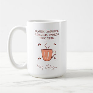 Crafting Compelling Narratives, Inspiring Minds Coffee Mug