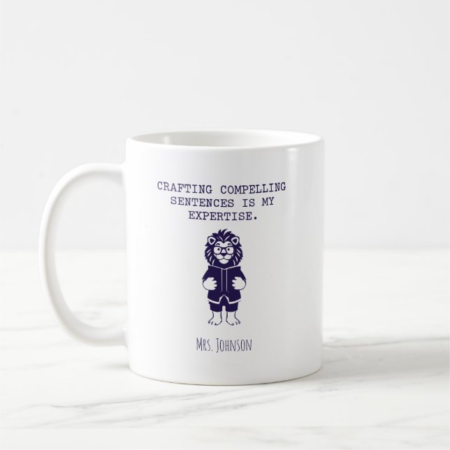 Crafting Compelling Sentences Expertise Coffee Mug (Left)