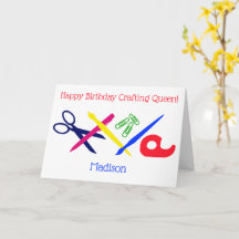 Crafting queen, your name, craft tools