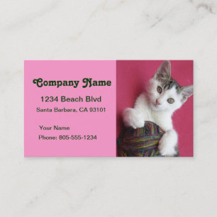 Crafts and Knitting Business Card