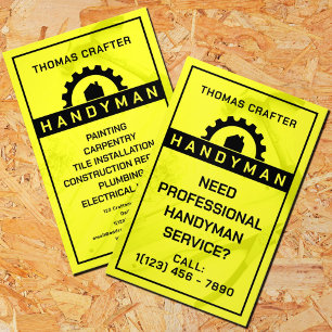 Crafts and repair inspired  flyer