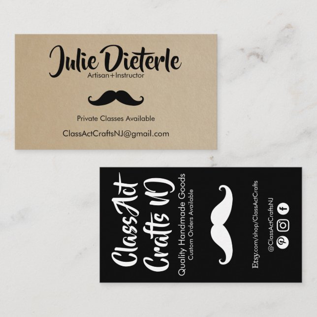 Crafts & Art Business Card (Front/Back)