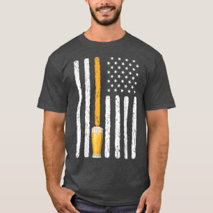 Crafts Beer Drinking Beer Brewery Alcohol 4th July T-Shirt