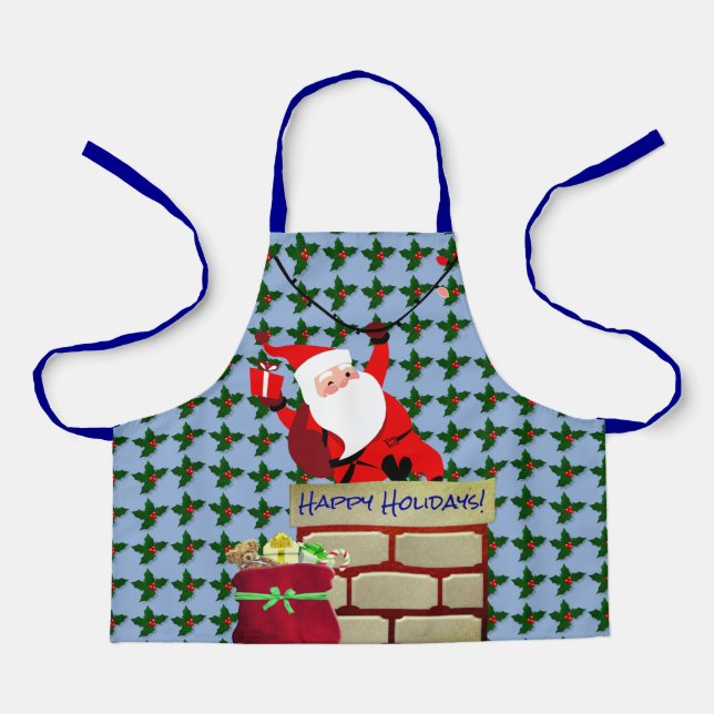  Crafts & Holiday Baking Holiday Season Cheer Apron (Front)
