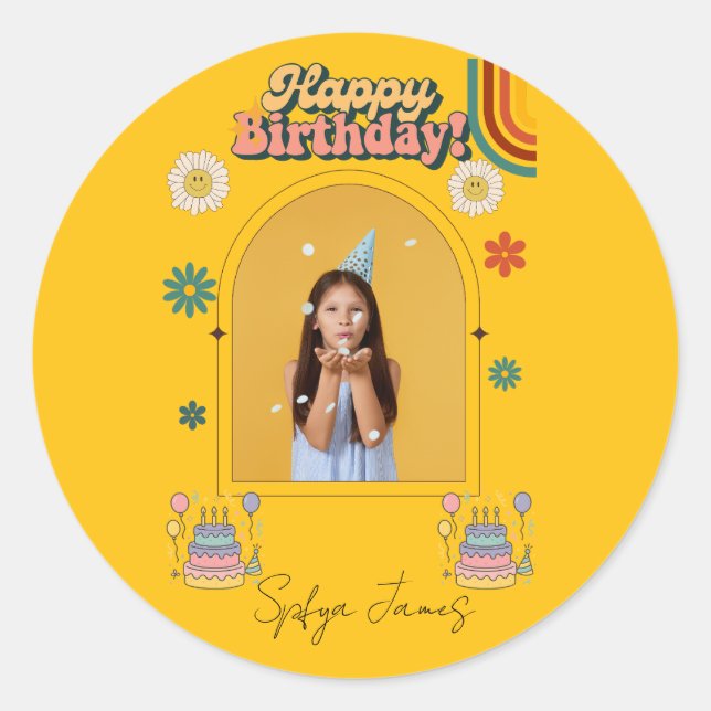 Crafts & Party Supplies Gift Classic Round Sticker (Front)