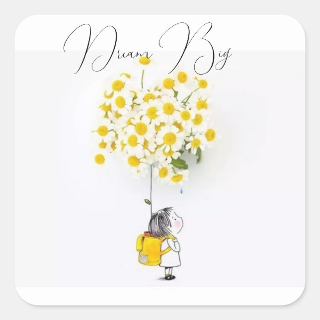    Crafts & Party Supplies > Gift Wrapping Supplie Square Sticker (Front)