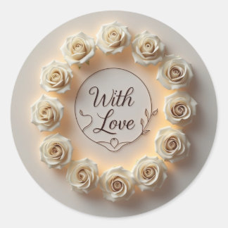 Crafts & Party Supplies > Gift Wrapping Supplies > Classic Round Sticker