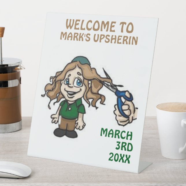 Crafts party supplies tableware sign (In SItu)