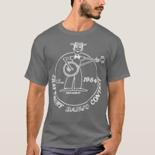 Craftsbury Banjo Contest 1984 Funny  T-Shirt