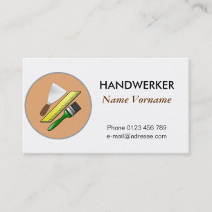 craftsman business card