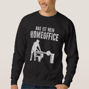 Craftsman Carpenter's Wooden Slicer Carpenter Sweatshirt