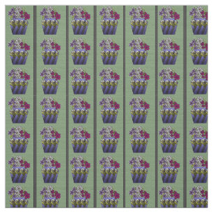 Craftsman Lily Vase 58" Cotton Twill Fabric
