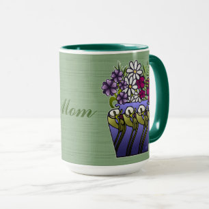 Craftsman Lily Vase  Mug