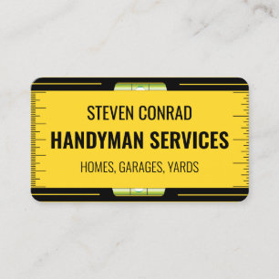Craftsman precision inspired  business card