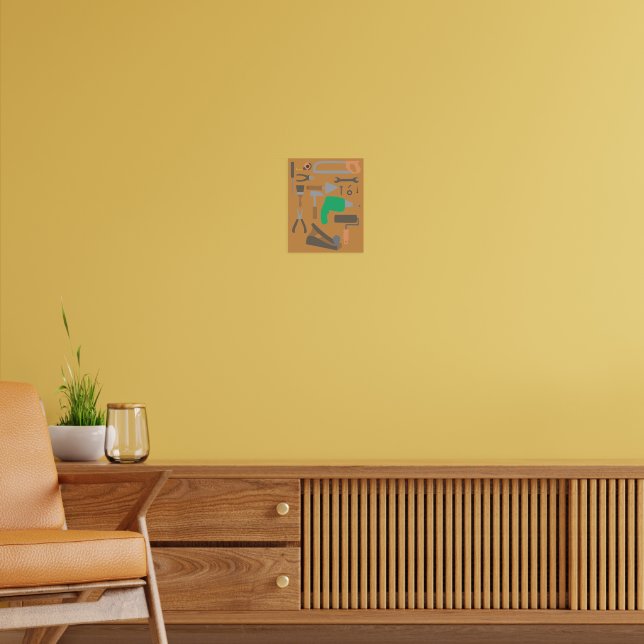 Craftsman Tools Poster (Living Room 2)