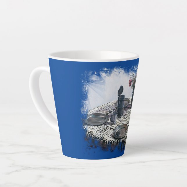 Craftsmanship Latte Mug (Left Angle)