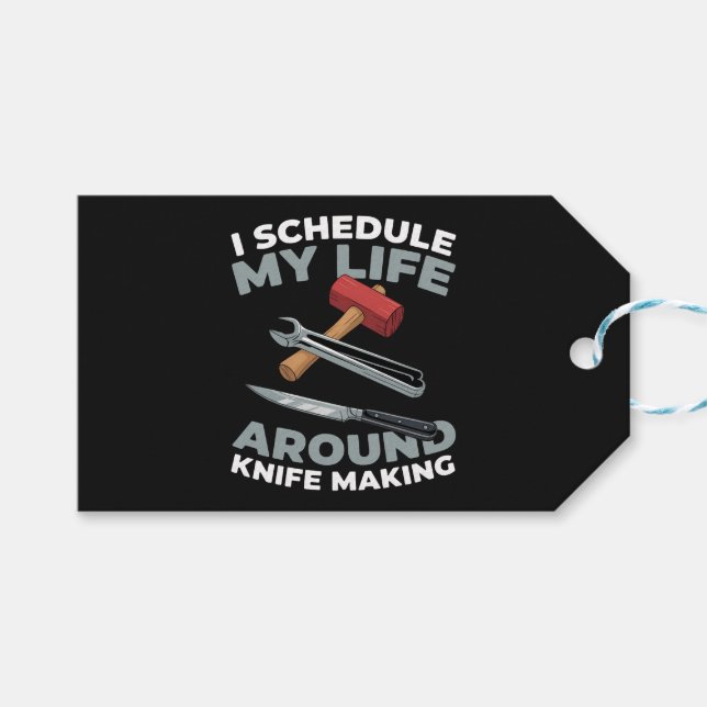 Craftsmanship Metalwork Gift Tags (Front (Horizontal))