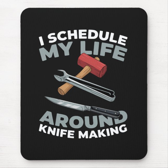 Craftsmanship Metalwork Mouse Mat (Front)