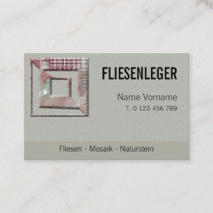 craftsmanship tile business card