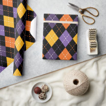 Crafty Black and Orange Halloween Stitching 