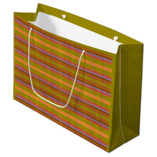 Crafty Candy Plaid CCCETOT Large Gift Bag