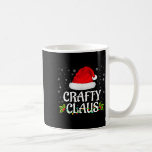 Crafty Claus Christmas Lights Santa Pajama Family Coffee Mug