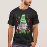 Crafty Gnome christmas pyjamas matching family gro T-Shirt<br><div class="desc">Crafty Gnome christmas pyjamas matching family group</div>