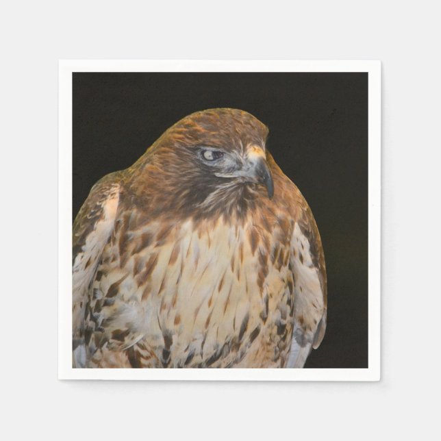 Crafty Hawk Napkin (Front)