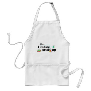 Crafty - I Make Stuff Up Standard Apron