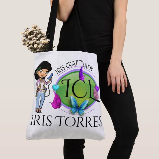 Crafty Lady Artist - See Back - Tote (Close Up)