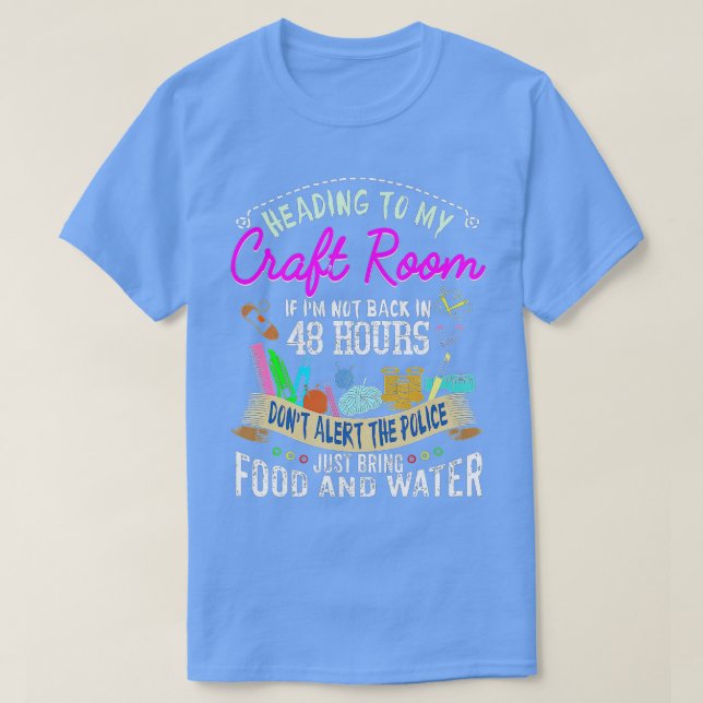 Crafty Scrapbooking scrapbook lover  T-Shirt (Design Front)
