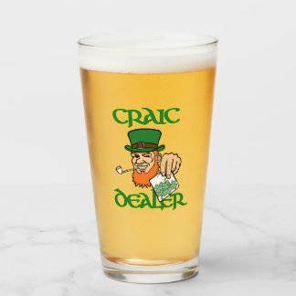 Craic Dealer Beer Glass