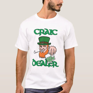 Craic Dealer Customisable Tee for St Paddy's Day