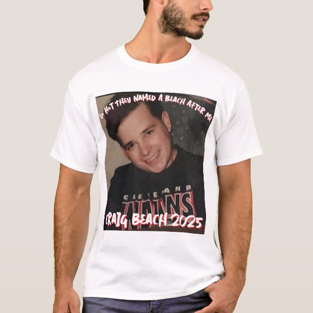 Craig Beach 2025 T-Shirt (Front)