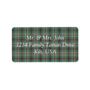 Craig Tartan Label