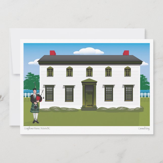 Craigflower Manor Holiday Card (Front)