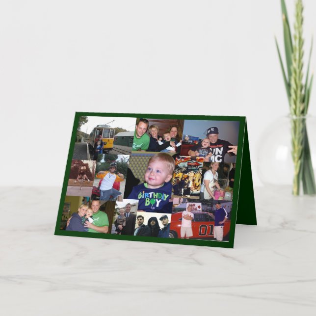 Craigs 40th anniversary card (Front)