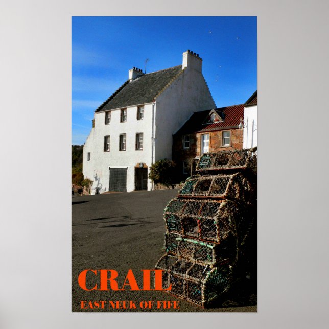 crail, east neuk of fife poster (Front)