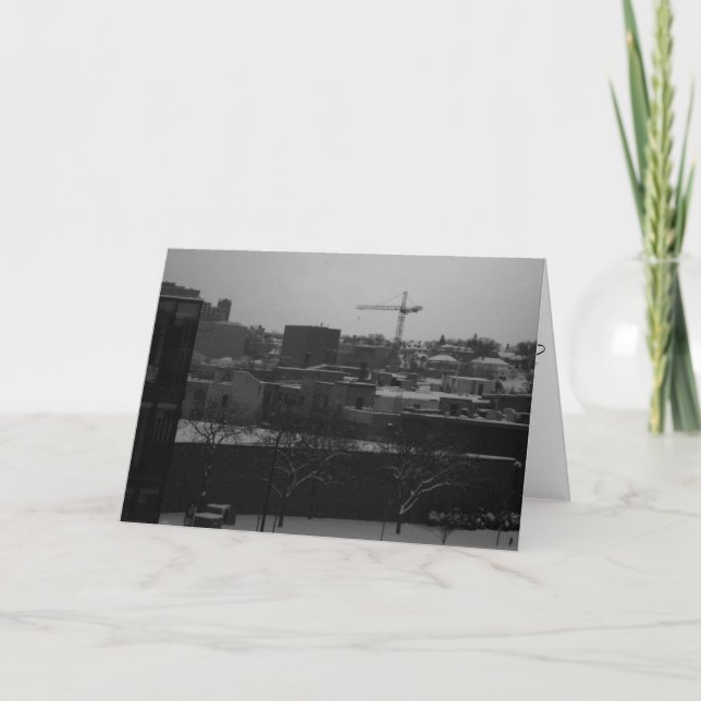 "Crain Freeze" Get Well Card (Front)