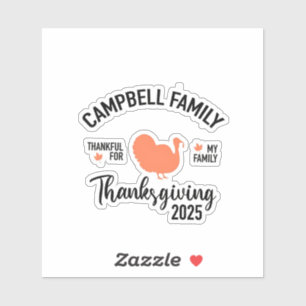 Crampbell Family 2025 Thanksgiving Turkey Dinner