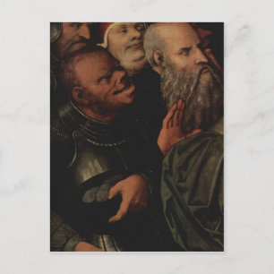 Cranach d. J., Lucas Christus und die Ehebrecherin Postcard