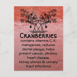 cranberries postcard